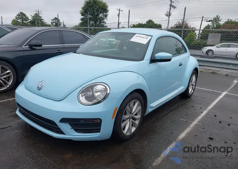 2017 Volkswagen Beetle #Pinkbeetle/1.8T Classic/1.8T S from USA, damaged, VIN 3VWF17AT8HM624692